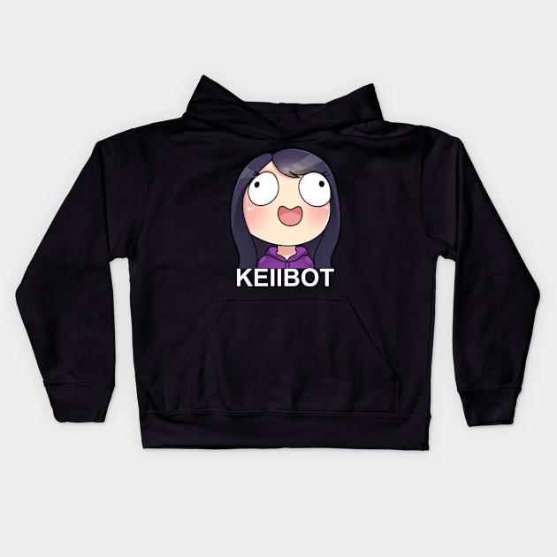 KeiiDerp (W font) Kids Hoodie by keiibot